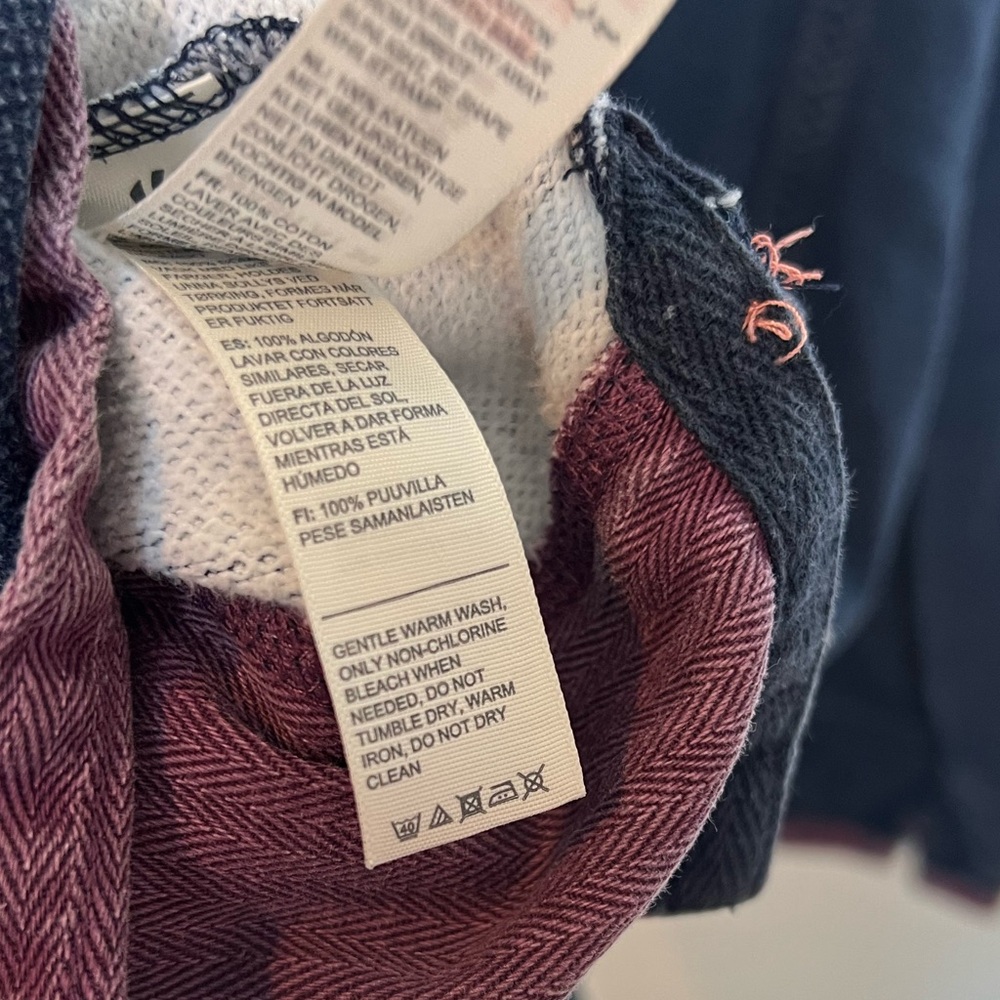 FatFace The Airlie Colour‎ Block Half-Zip Sweatshirt Size 8 - Picture 10 of 13
